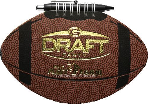 Fast Books - Football Sports Journal w/ Small Black Pen