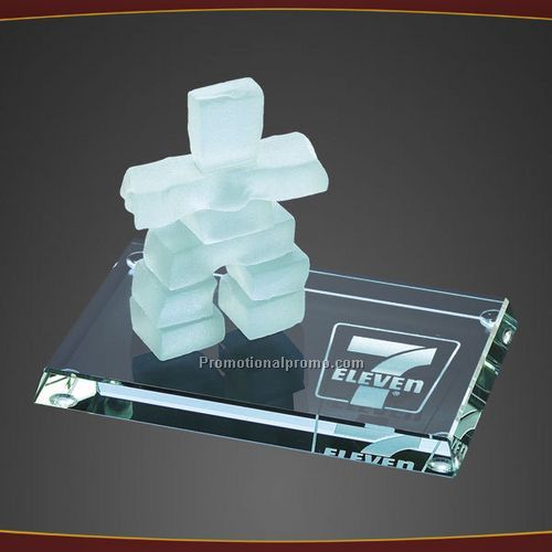 Inukshuk On Jade Glass