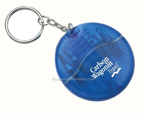 Key Ring Tool Kit - Translucent Blue