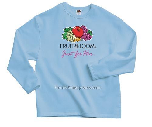 LADIES37408SET-IN SLEEVE SWEATSHIRT