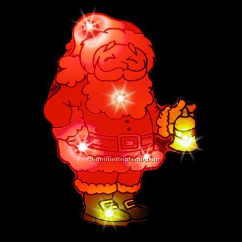LED Santa with Bell Magnet
