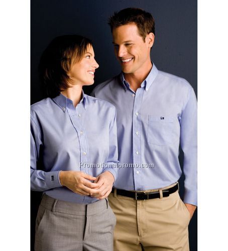 Ladies L/S Deluxe Pinpoint Oxford