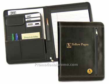 Leather Padfolio Imprinted 1 Colour