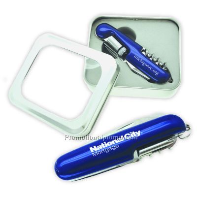 Led Multi - Tool Light In Tin Box