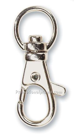 Lobster claw with swivel