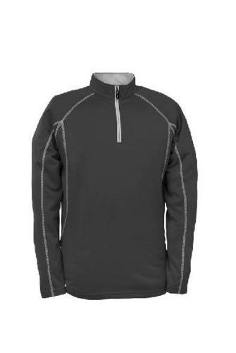MEN'S DRYWICK 2-TONE ZIP - Black