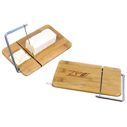 MINI BAMBOO CHEESE BOARD WITH SLICER