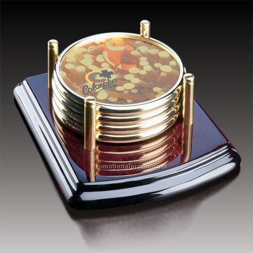 Mayfair Coasters with color Set of 4