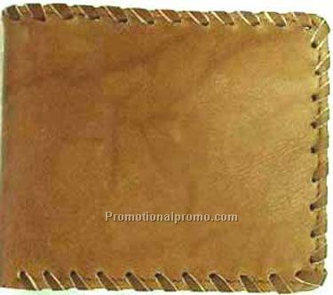 Men's Wallet Side Stitching / Stonewash Cowhide