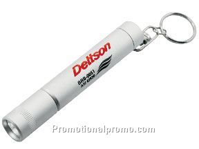 Micro flashlight key holder