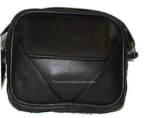 Mini Bag / Front pouch / 1-BELT LOOP / Lambskin Napa / Black