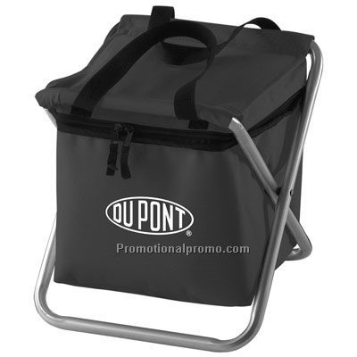 Mini Cooler Chair -Black/Printed