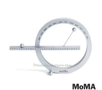MoMA Mini Magnetic Perpetual Calendar SILVER