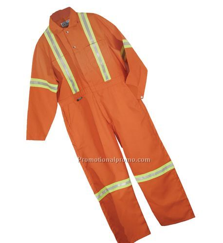 NEW - Coverall With Reflective Tape