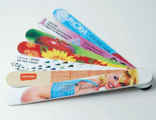 Custom-made printing nail files