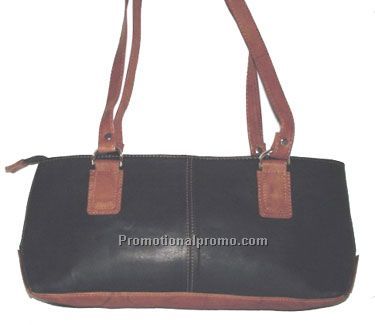 Oblong Rectangular Bag / 2 Long Straps / Cowhide