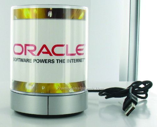 PEN CUP WITH 4-PORT HUB & LIGHT