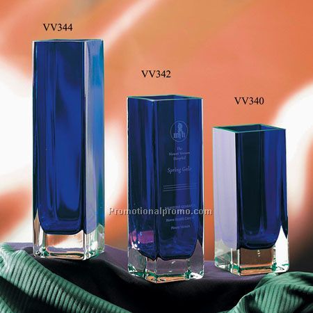 PETUNIA COBALT BLUE VASE - 8