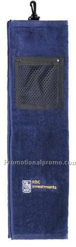 POCKET BI-FOLD GOLF TOWEL