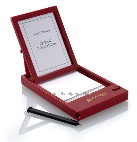 Picture Frame with Removable Paper Sheets and Mini Ballpoint Pen
