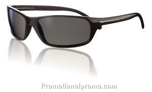 Pisa - Shiny Black Frame 555nm Polarized Lens