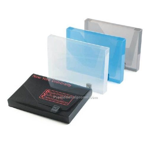 Portable Case with Diagonal Flap