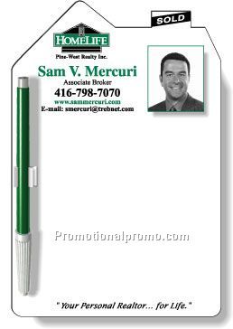 Premium Plastic Memo Board Kits / House