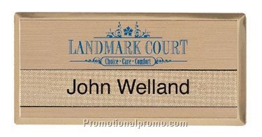 Prestige Metal Badges - 2 15/16