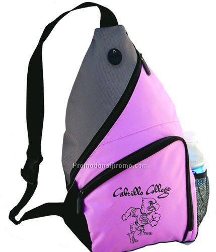 Prime time sling bag pink/black/grey