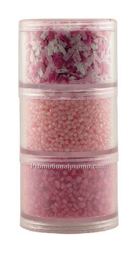 Purple/Lavender Scent-Bath Stacking Jars