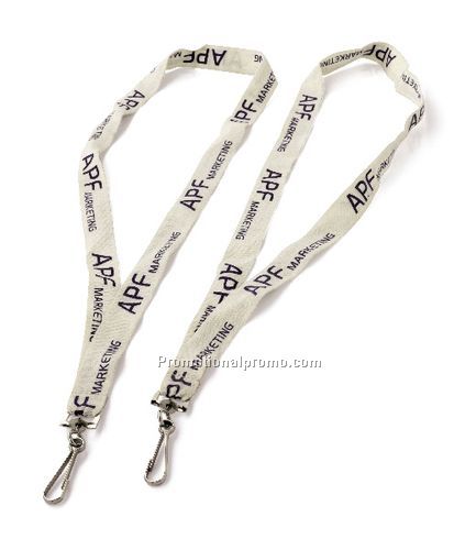 Recycled PET printed lanyards - 3/4