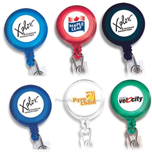 Retract-A-Badge 38432Round
