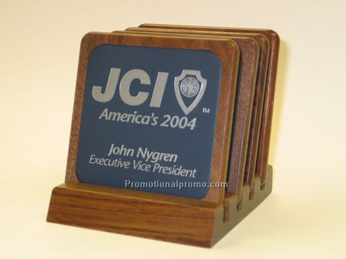 S/U WALNUT WOOD SQUARE