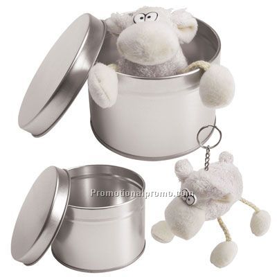 SHEEP KEY RING IN TIN