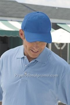 SOLID BRUSHED TWILL CONSTRUCTED CAP