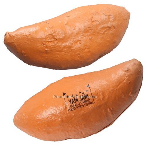 SWEET POTATO, Yam shaped stress reliever