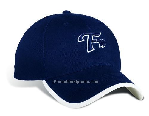 Semi-Low Fit, Heavyweight Brushed Cotton Twill, Binding on Peak & Back Arc