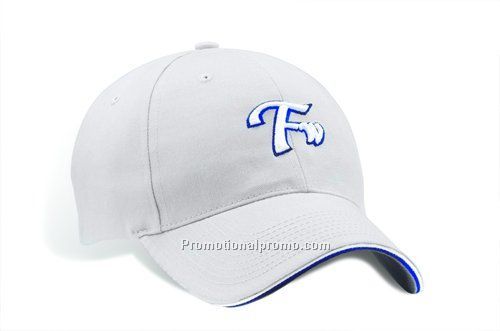 Semi-Low Fit, Heavyweight Brushed Cotton Twill, Contrasting Double Sandwich Peak