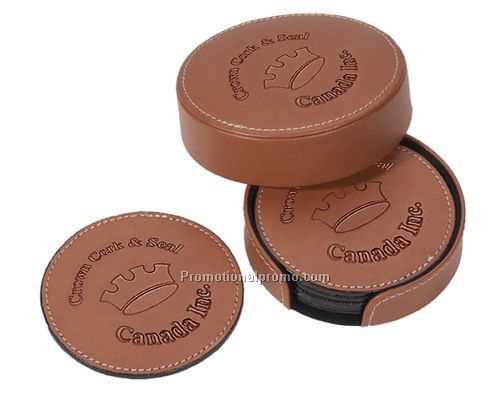 Set of 6 Round Coasters