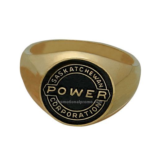 Signet / Corporate Gift / Saftey / Award / Years of Service / Recognition Ladies Signet Ring jewelry / jewellery Ring Sport / Champion Jumbo Top with