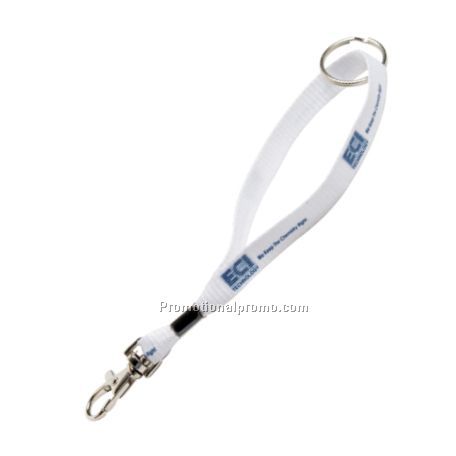 Silkscreen Keyring w/Split Ring & Lobster Claw