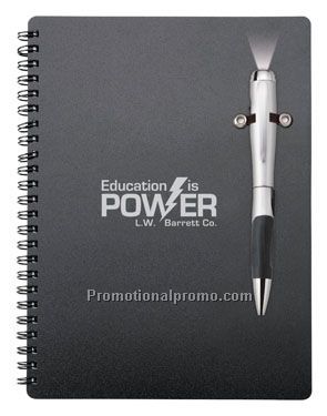 Silver Blossom Pen/Light Combo