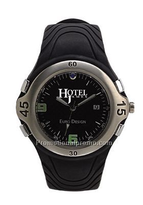 Sporty Chrome Watch - Ladies