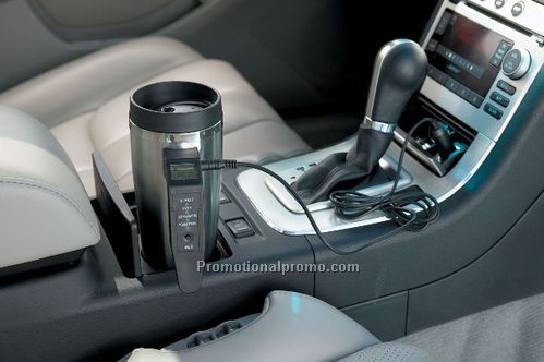Stainless Steel Mug 18oz with Car Warmer