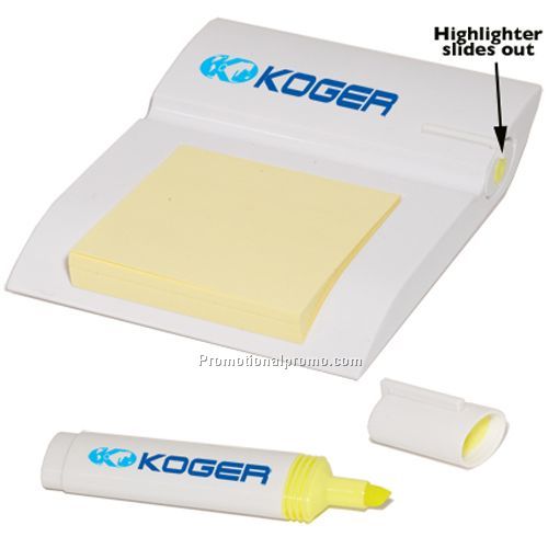 Sticky Note/Highlighter Desk Set
