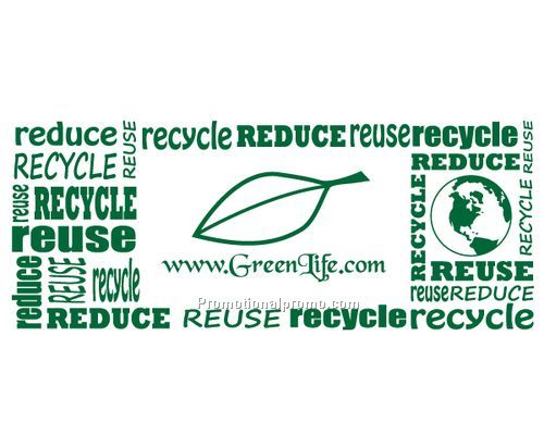Stock Imprint Designs - Reduce, Reuse, Recycle Theme