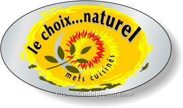 Stock Shape Brite Silver Foil Paper Roll Labels - Oval