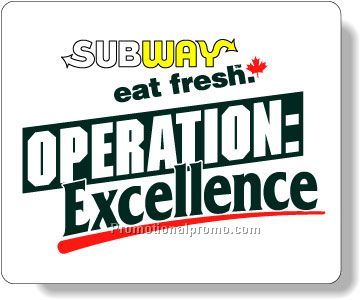 Stock Shape White Gloss Roll Labels - Rectangle with round corners