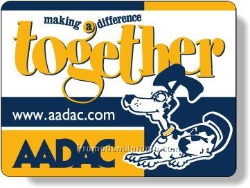 Stock Shape White Matte Polyolefin Roll Labels - Rectangle