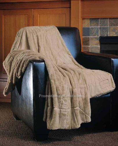 Thank You Velvasuede39200Throw 38432Slate Brown